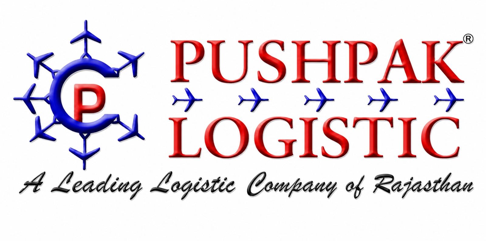 Pushpak Courier Logo